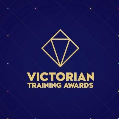 Victorian Training Awards logo.